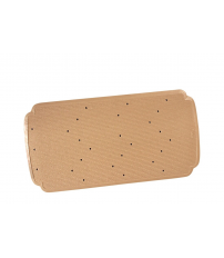 01222 ALFOMBRA DE BAÑO CAUCHO 78x36cm BEIGE DINTEX