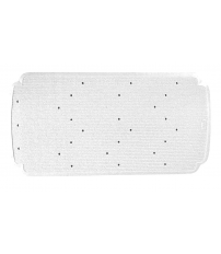 01225 ALFOMBRA DE BAÑO CAUCHO 78x36cm BLANCA DINTEX