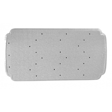 01226 ALFOMBRA DE BAÑO CAUCHO 78x36cm GRIS DINTEX
