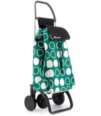 SAQ071 CARRO COMPRA SAQUET SYMBOL 4 VERDE ROLSER