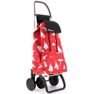 SAQ075 CARRO COMPRA SAQUET BRISA 4 ROJO ROLSER