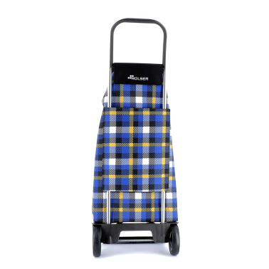 JET048 CARRO COMPRA JET LN 2 RUEDAS SCOTISH NEGRO ROLSER