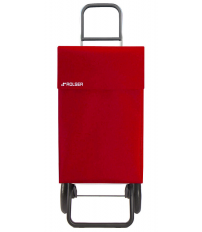 JEA031 CARRO COMPRA JEAN LN 2 RUEDAS ROJO ROLSER