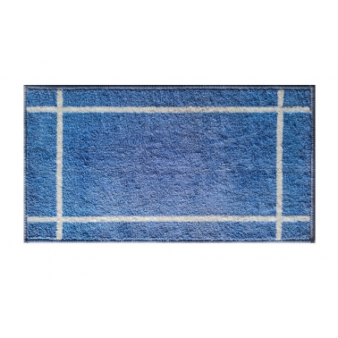 04301 ALFOMBRA DE BAÑO TEXTIL 75x40cm MILOS MARINO DINTEX