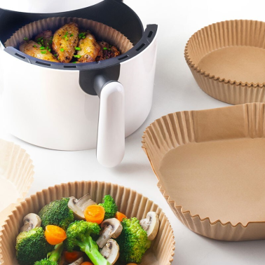 688516 50ud BANDEJA DESECHABLE REDONDA PARA FREIDORA DE AIRE Ø16 IBILI