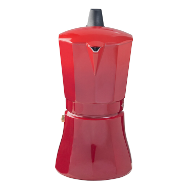 215090311 CAFETERA 6 TAZAS ROJA PETRA OROLEY