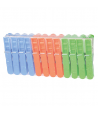 002702548 PINZAS ROPA PLASTICO 24ud GSC