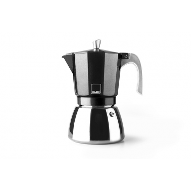 629212 CAFETERA 12 TAZAS NEGRA ELBA IBILI