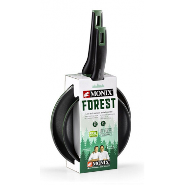 M501235 PACK 2 SARTENES ALUMINIO ø20-ø24 FOREST MONIX