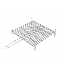 2686 PARRILLA DOBLE INOXIDABLE 50x50cm SAUVIC