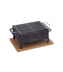 2905 BARBACOA SOBREMESA PARRILLA INOXIDABLE 25x20cm SAUVIC