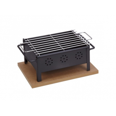 2905 BARBACOA SOBREMESA PARRILLA INOXIDABLE 25x20cm SAUVIC