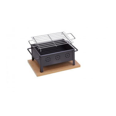 2905 BARBACOA SOBREMESA PARRILLA INOXIDABLE 25x20cm SAUVIC