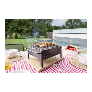 2906 BARBACOA SOBREMESA PARRILLA INOXIDABLE 30x25cm SAUVIC