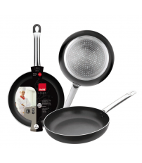 403030 SARTEN ALUMINIO FORJADO INDUCCION MANGO INOX  SERIE I-CHEF Ø30cm IBILI