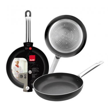 403032 SARTEN ALUMINIO FORJADO INDUCCION MANGO INOX  SERIE I-CHEF Ø32cm IBILI