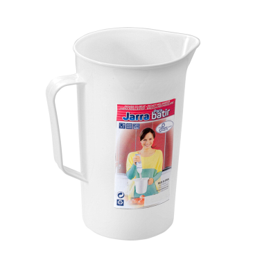 1263 JARRA ESPECIAL PARA BATIR BLANCA 1L