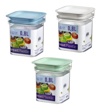 1208 BOTE DE COCINA APILABLE 0,80L