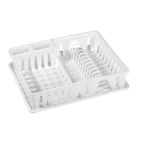 1069 ESCURREPLATOS CON BANDEJA BLANCO SUPER