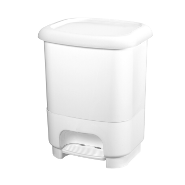 2560 CUBO DE BASURA CON PEDAL CLASS 10L BLANCO