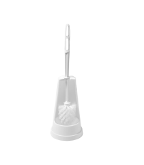 5035 ESCOBILLERO DE BAÑO REDONDO CAMPANA BLANCO