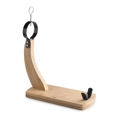 684210 SOPORTE JAMONERO MADERA DE BAMBU GONDOLA NOBLE IBILI