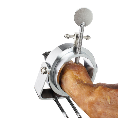 684230 SOPORTE JAMONERO GIRATORIO ACERO INOX  GOURMET IBILI