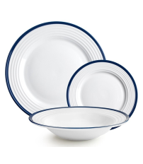 693500 SET 12 PIEZAS VAJILLA PORCELANA PROVENCE IBILI