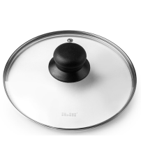970718 TAPA DE CRISTAL Ø18cm IBILI