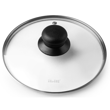 970718 TAPA DE CRISTAL Ø18cm IBILI
