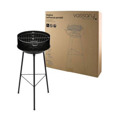 401000004 BARBACOA PORTATIL CARBON 35cm RIGLOS VASSARY