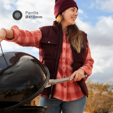 401000005 BARBACOA PORTATIL ACERO C/TAPA 44cm CHASICO VASSARY