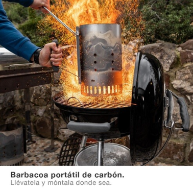 401000005 BARBACOA PORTATIL ACERO C/TAPA 44cm CHASICO VASSARY