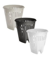 13209 PAPELERA REDONDA 32cm COLORES SURTIDOS NIGER HEGA