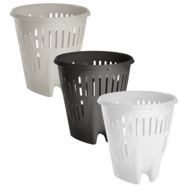 13209 PAPELERA REDONDA 32cm COLORES SURTIDOS NIGER HEGA