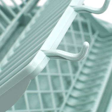 16451 ESCURREPLATOS CON BANDEJA 42cm RIGA HEGA