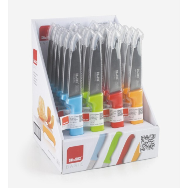 680700C CUCHILLO MONDADOR C/FUNDA COLORES 20cm IBILI