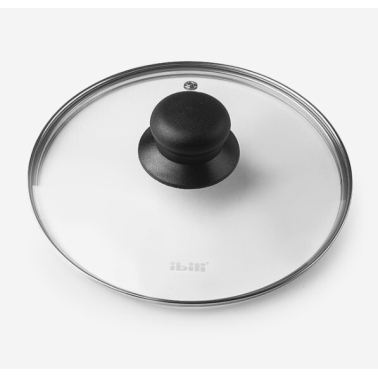 970728 TAPA DE CRISTAL Ø28cm IBILI