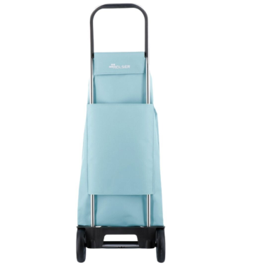 JET001 CARRO COMPRA JET LN 2 RUEDAS CELESTE ROLSER