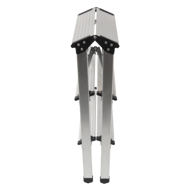 10048 ESCALERA ALUMINIO DOMESTICA 3 PELDAÑOS MADER