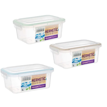 1434 TAPER PLASTICO RECTANGULAR 1L CON JUNTA BI-MATERIA ALBA