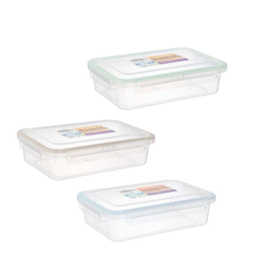 1436 TAPER PLASTICO RECTANGULAR 1,2L CON JUNTA BI-MATERIA ALBA