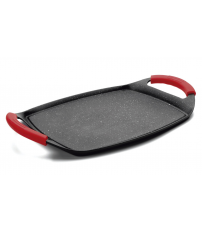 25536 PLANCHA GRILL ALUMINIO 22,5x29x1,5x20cm ECO-PIEDRA LACOR