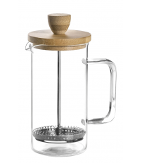 62163 CAFETERA FRANCESA EMBOLO BAMBU 3 TAZAS LACOR