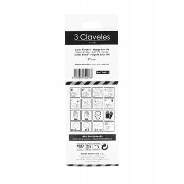 00240 3u CUCHILLA CUTTER ROTATIVO 3C