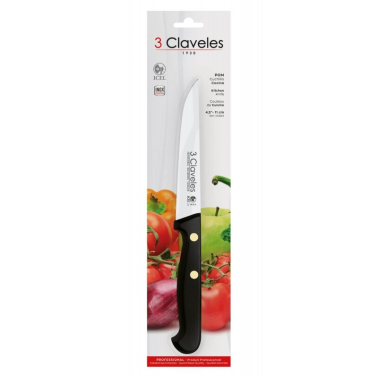 00934 CUCHILLO COCINA I.POM 11cm 3C