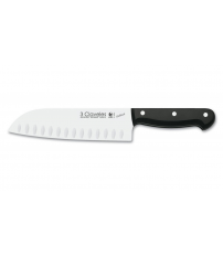 01125 CUCHILLO SANTOKU ALVEOLADO UNIBLOCK 18cm 3C