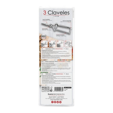 0433 MASTICADOR CURVO 3 CLAVELES