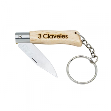 1786 NAVAJA DE LLAVERO ACERO INOX 3 CLAVELES