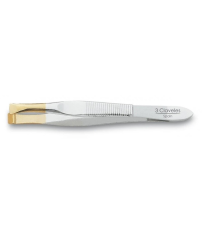 12242 PINZA ANCHA ORO 8cm 3C